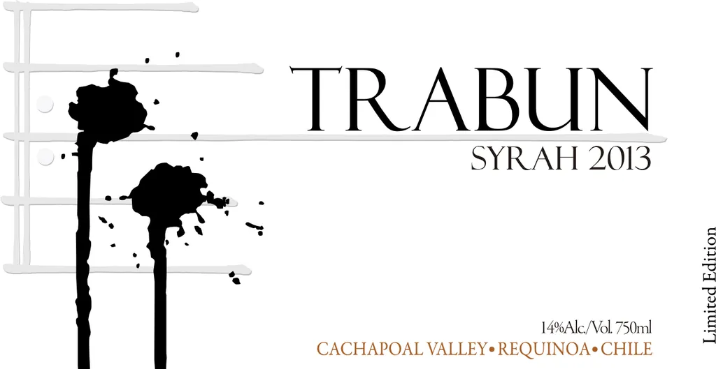 Trabun Requinoa Syrah Bottle