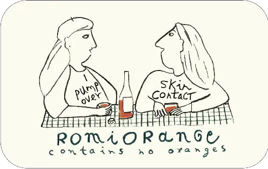 Romi Orange Sauvignon Blanc Bottle