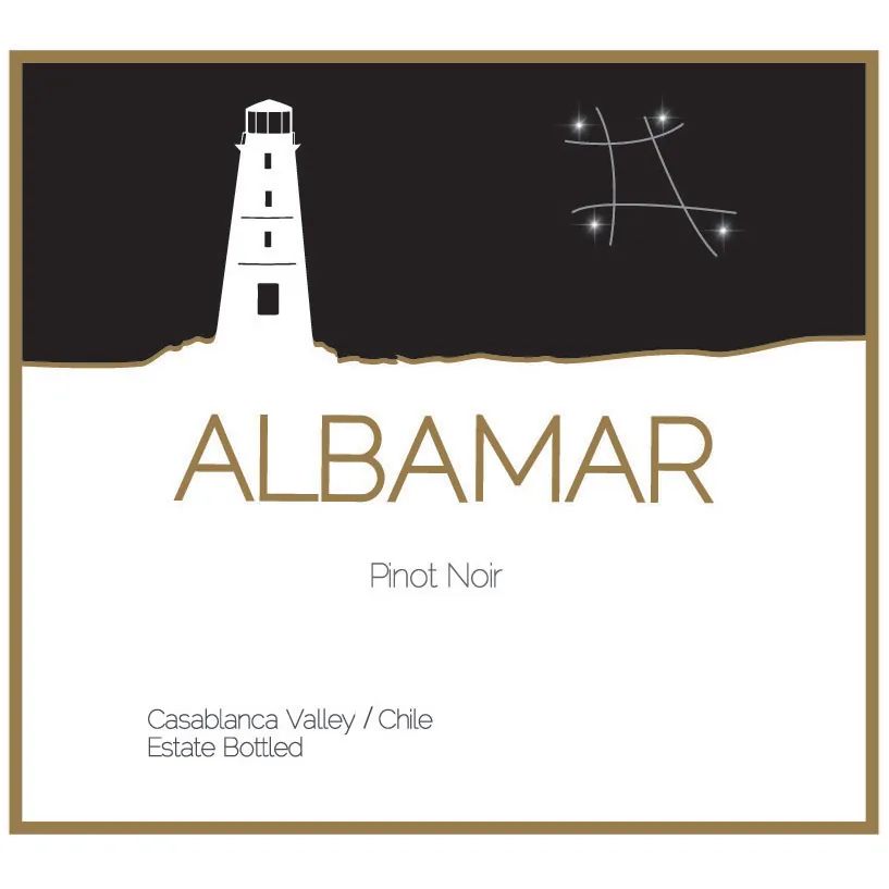 Albamar Pinot Noir Bottle