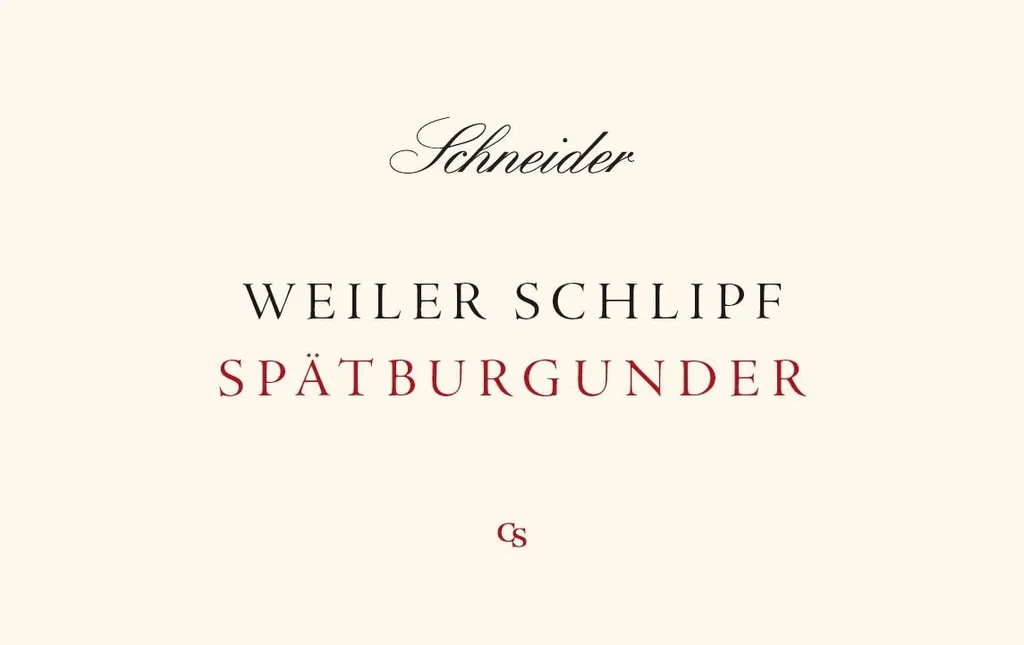 Spatburgunder Trocken CS Bottle