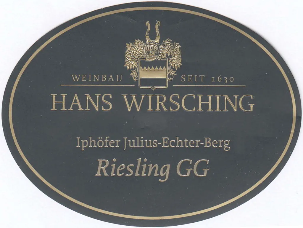 Iphofer Julius-Echter-Berg Riesling Grosses Gewachs Bottle