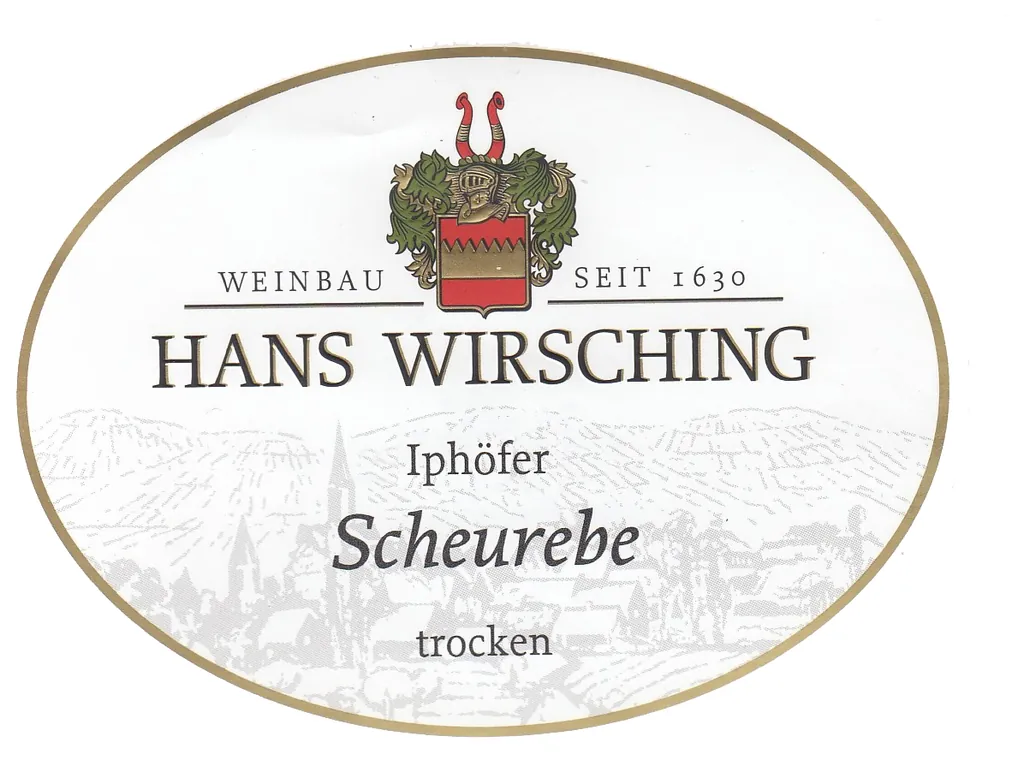 Iphofer Scheurebe Bottle