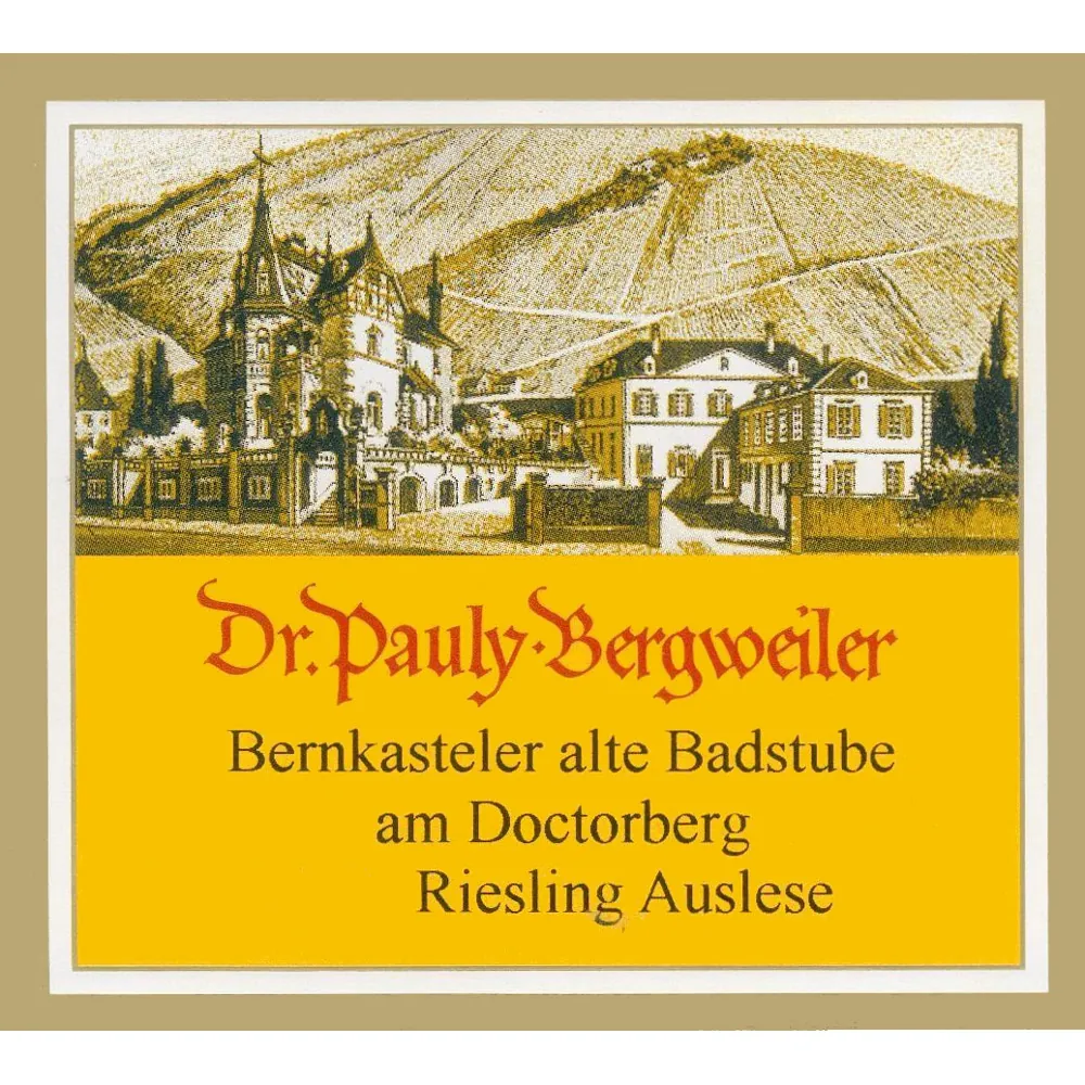 Bernkasteler alte Badstube am Doctorberg Auslese Bottle