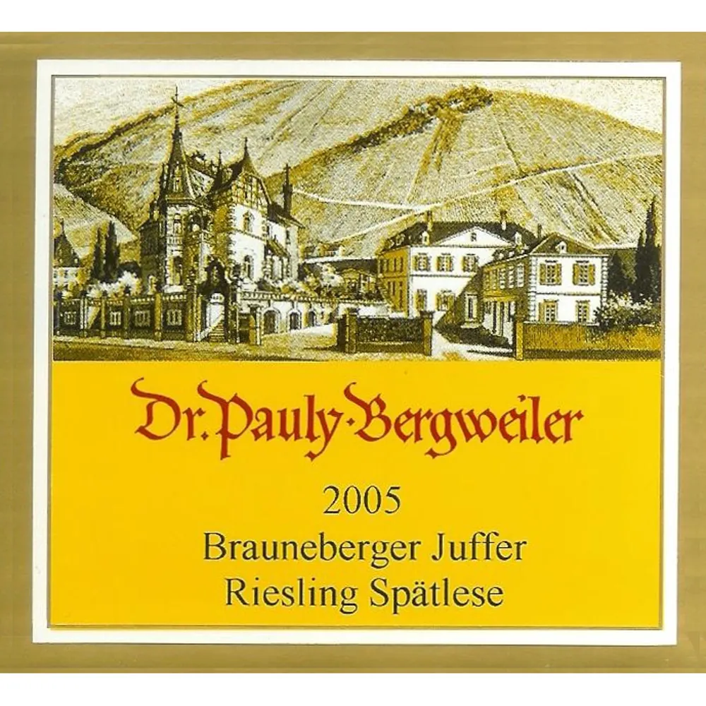 Brauneberger Juffer Riesling Spatlese Bottle