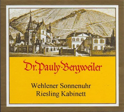 Wehlener Sonnenuhr Kabinett Bottle