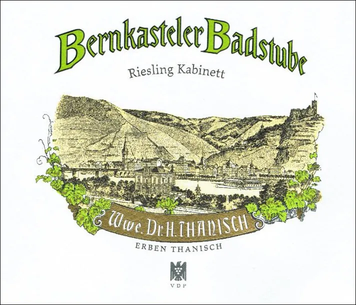 Bernkastel Badstube Riesling Kabinett Bottle