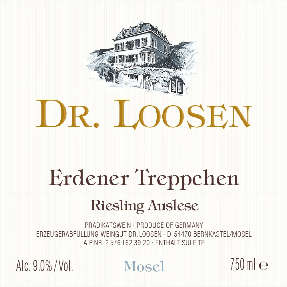 Erdener Treppchen Riesling Auslese Bottle