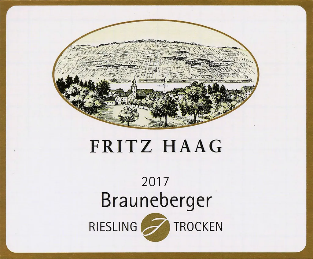 Brauneberger Trocken "J" Riesling Bottle