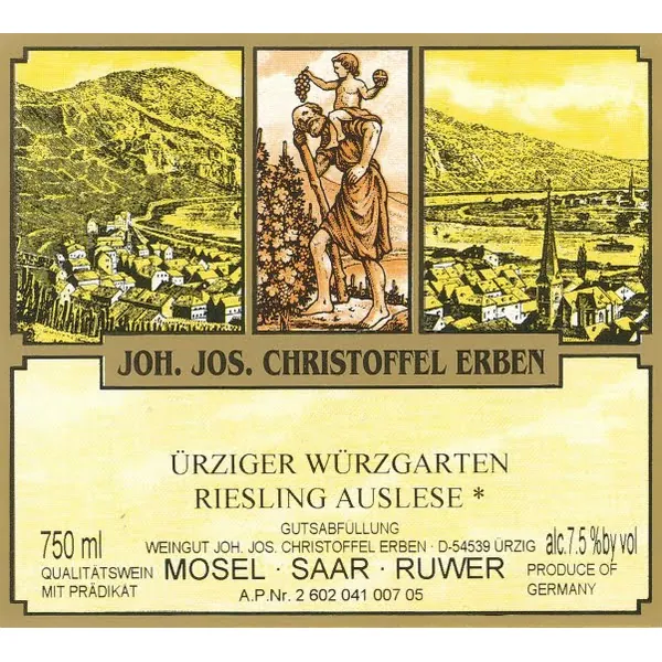 Urziger Wurzgarten Riesling Auslese Bottle