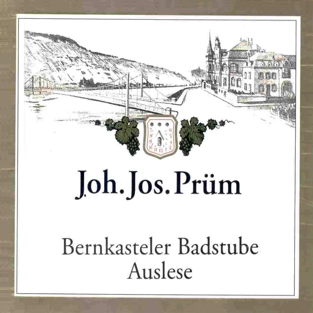 Bernkasteler Badstube Auslese Riesling Bottle