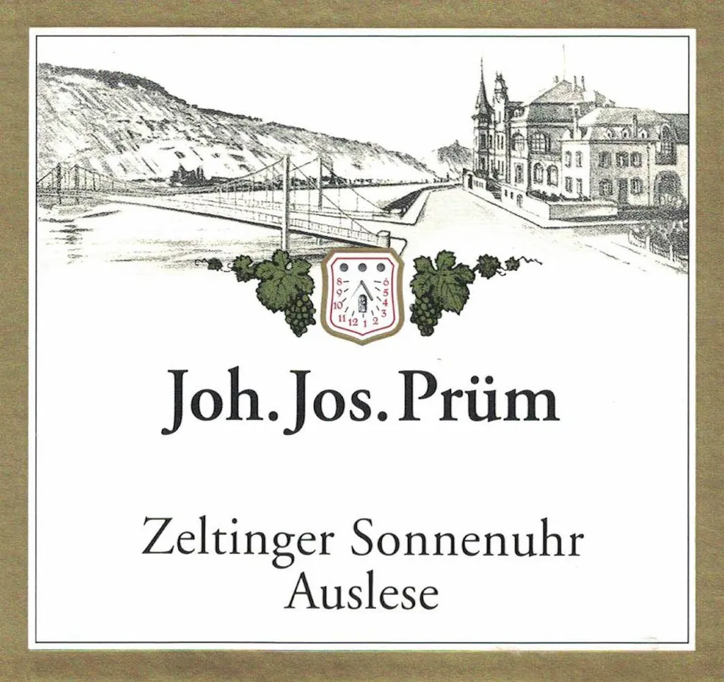 Zeltinger Sonnenuhr Riesling Auslese Bottle