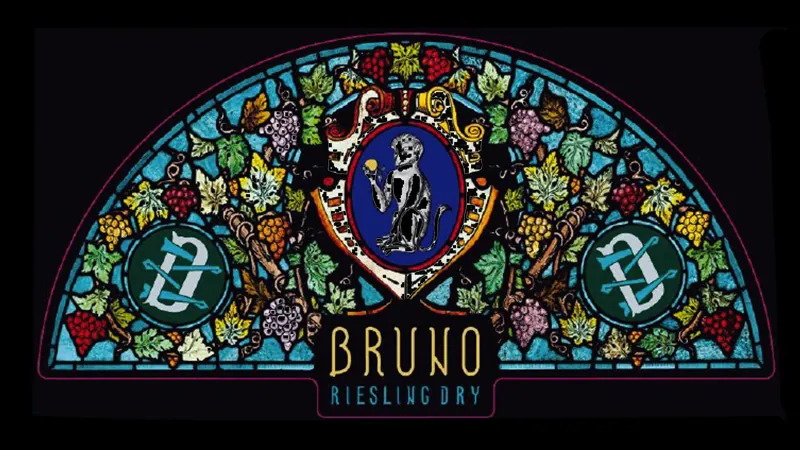 Bruno Riesling Dry Bottle