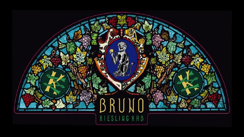Bruno Riesling Kabinett Feinherb Bottle