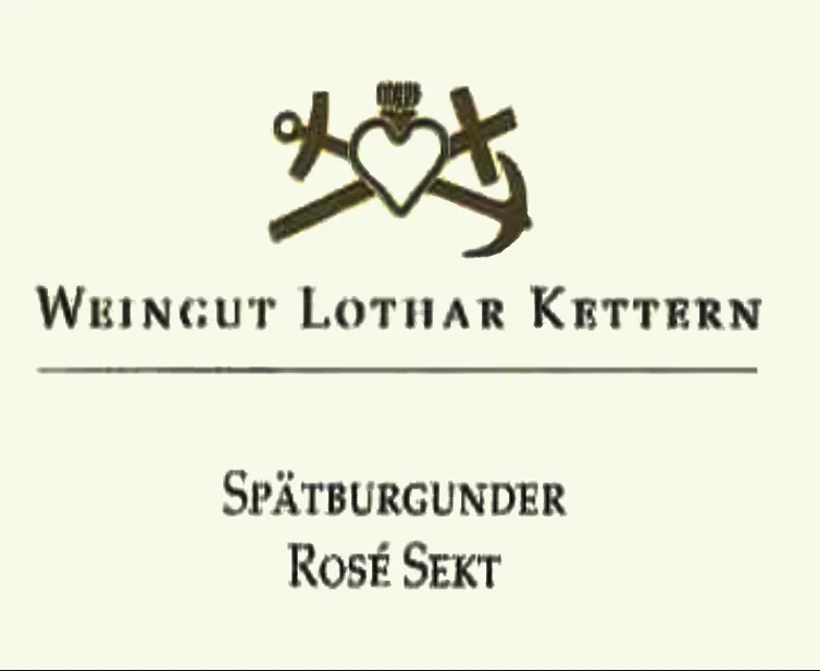 Spaetburgunder Rose Sekt Bottle