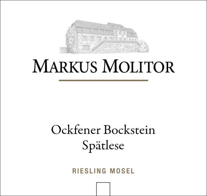 Ockfener Bockstein Riesling Spatlese Bottle