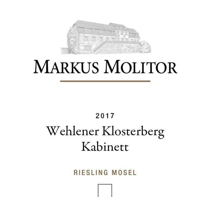 Wehlener Klosterberg Riesling Kabinett Bottle