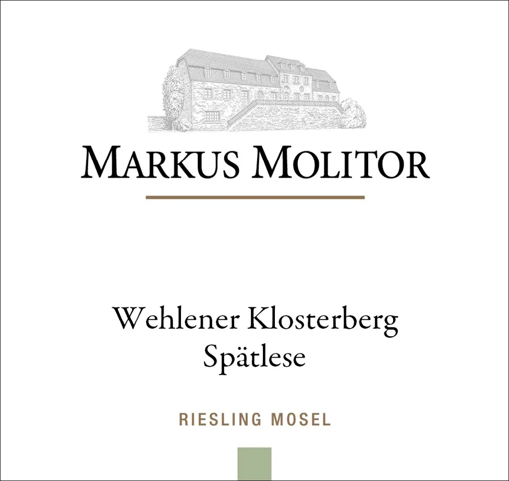 Wehlener Klosterberg Riesling Spatlese Bottle