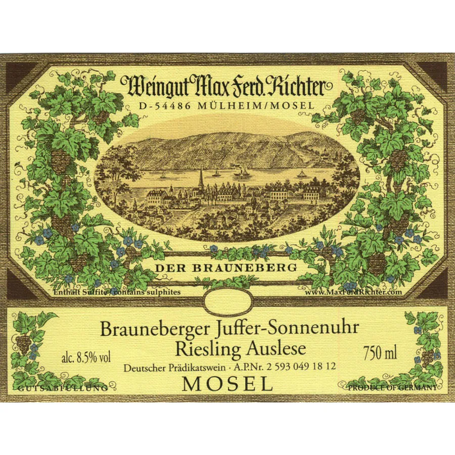 Veldenzer Elisenberg Riesling Auslese Bottle