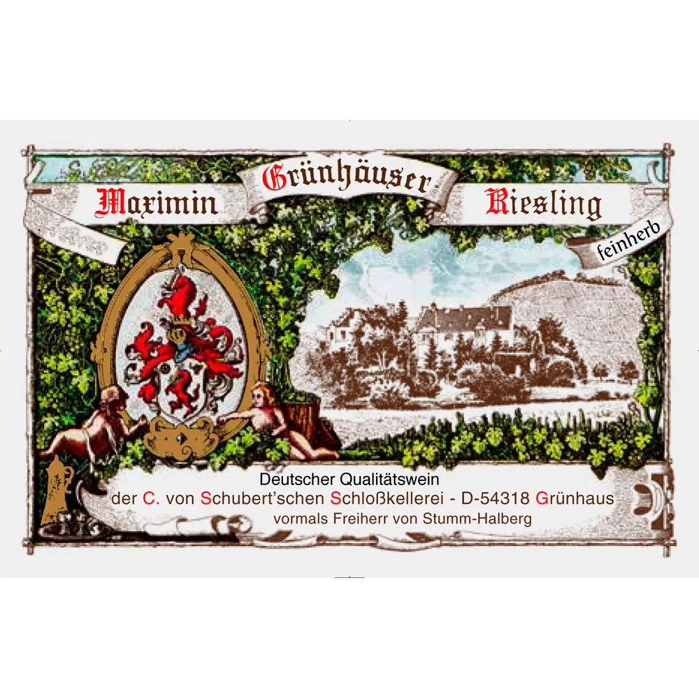 Riesling Feinherb Bottle