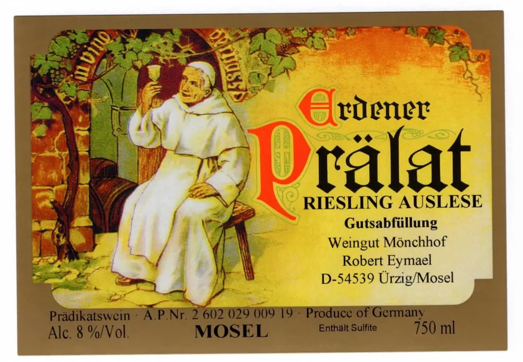 Erdener Pralat Riesling Auslese Bottle
