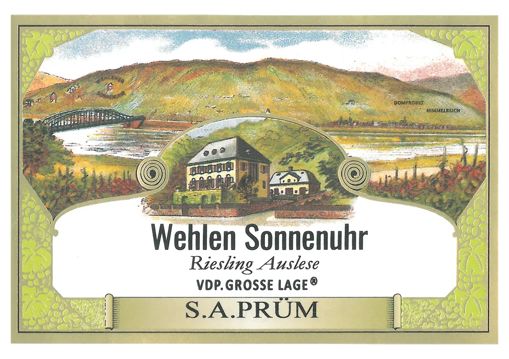 Wehlen Sonnenuhr Riesling Auslese Bottle