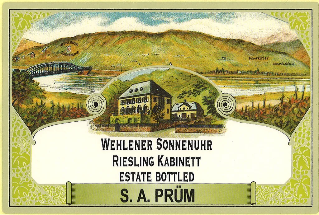Wehlener Sonnenuhr Riesling Kabinett Bottle