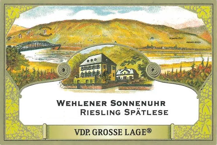 Wehlener Sonnenuhr Riesling Spatlese Bottle