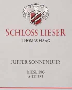 Juffer Sonnenuhr Riesling Auslese Bottle