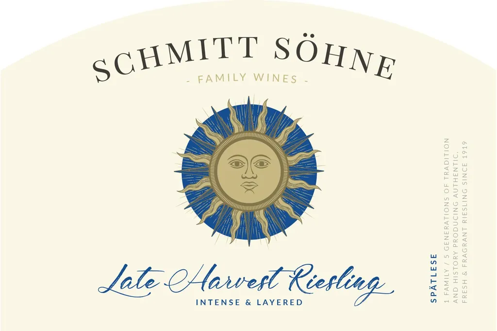 Mosel Late Harvest Riesling Spatlese Bottle