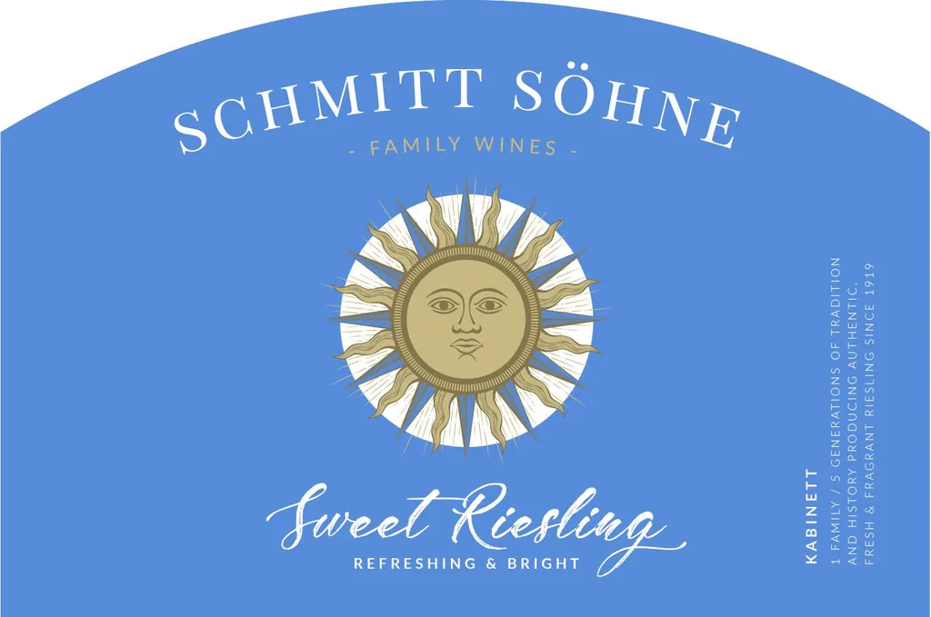 Mosel Sweet Riesling Bottle