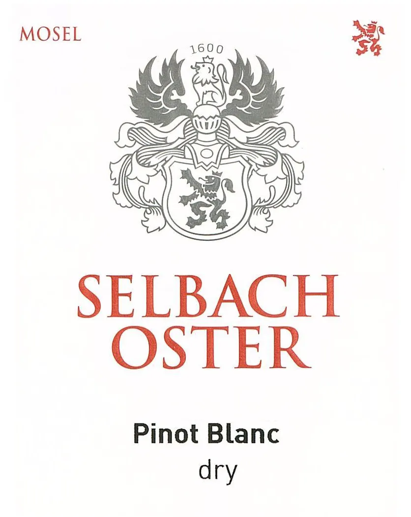 Mosel Dry Pinot Blanc Bottle