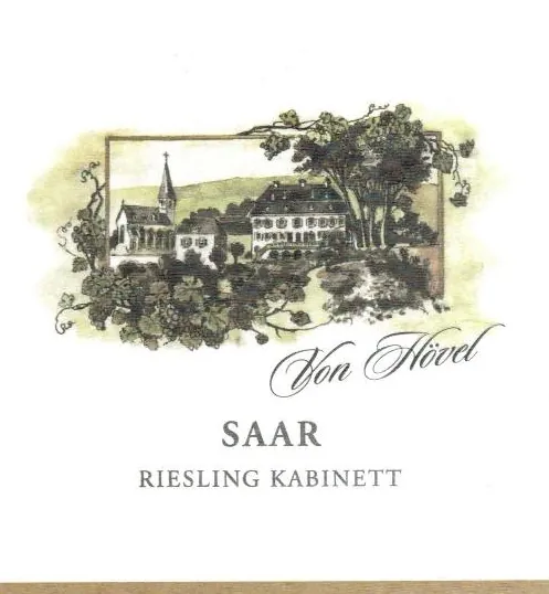 Von Hovel Saar Riesling Kabinett Bottle