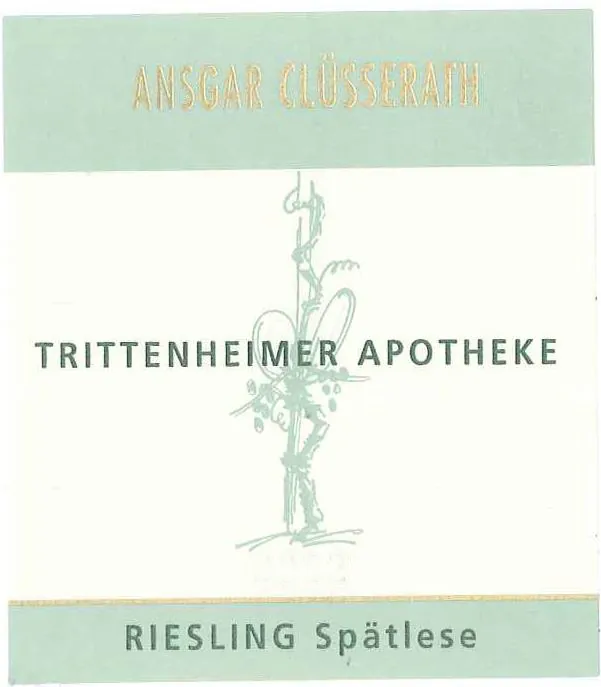 Trittenheimer Apotheke Riesling Spatlese Bottle