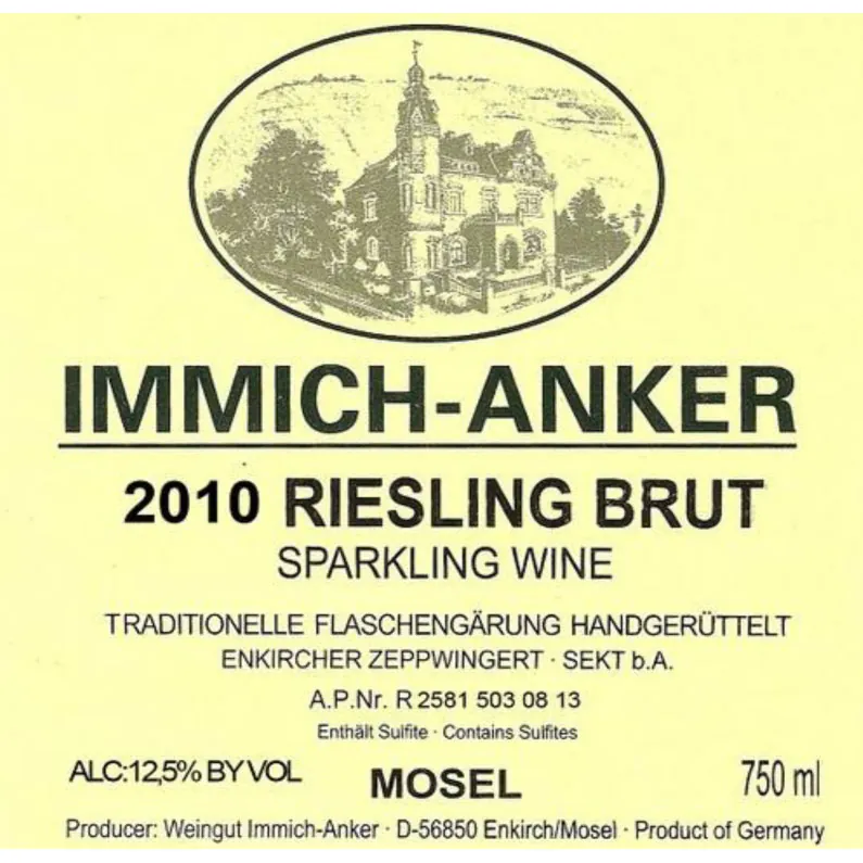 Riesling Sparkling Wine Brut Bottle