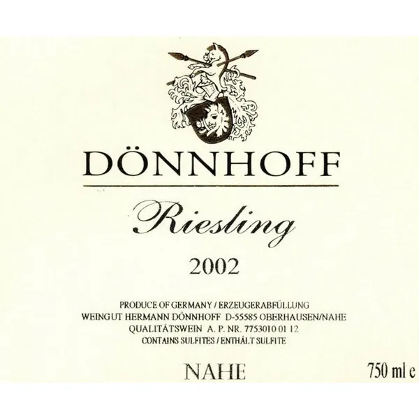 Riesling Qualitswein Bottle