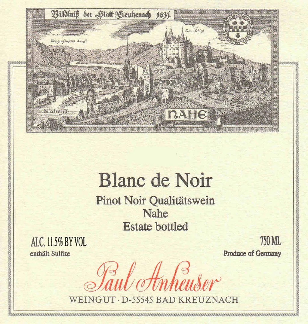 Nahe Blanc de Noir Bottle