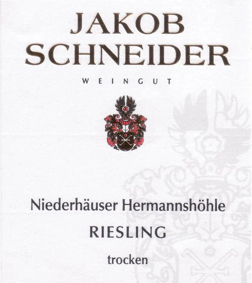 Niederhauser Hermannshohle Riesling Trocken Bottle