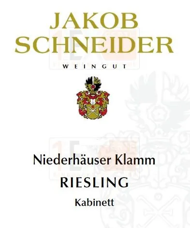 Niederhauser Klamm Riesling Kabinett Bottle