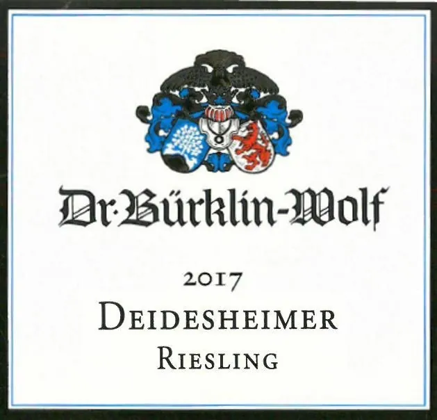 Deidesheimer Riesling Bottle