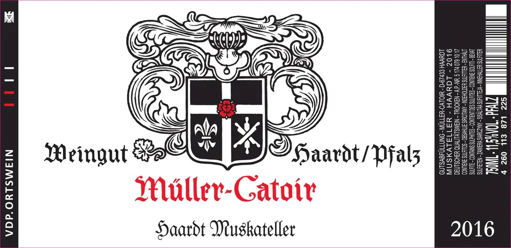 Haardt Muskateller Trocken Bottle