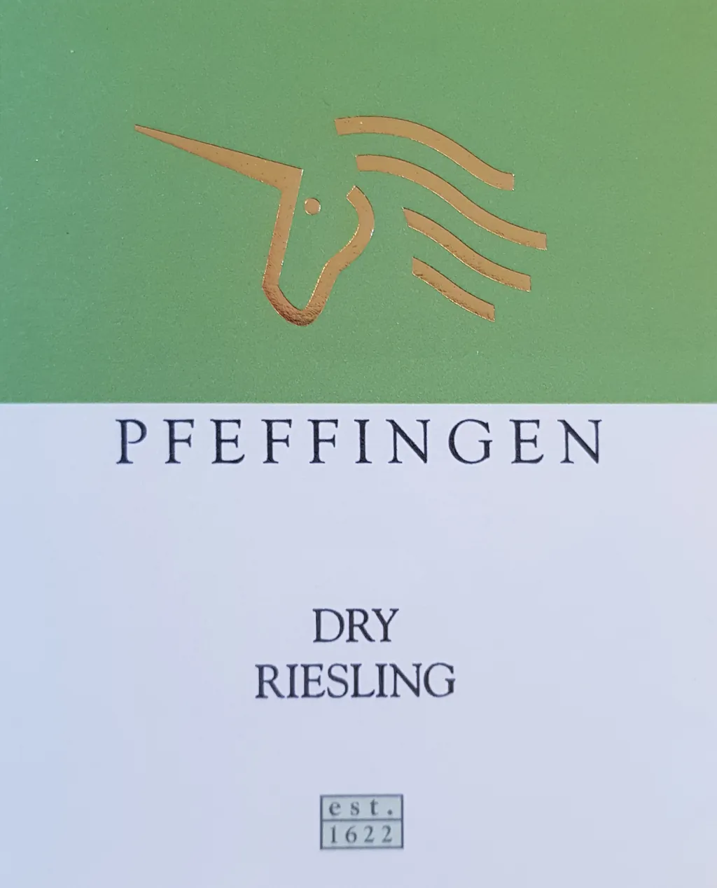 Dry Riesling Bottle