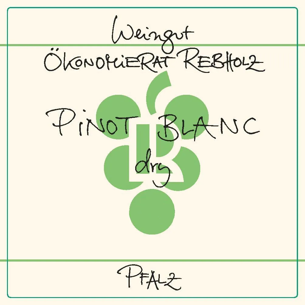 Pfalz Dry Pinot Blanc Bottle