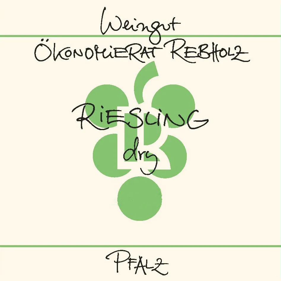 Pfalz Dry Riesling Bottle