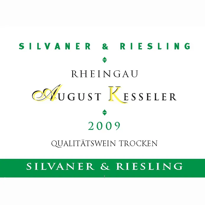 Silvaner Riesling Bottle
