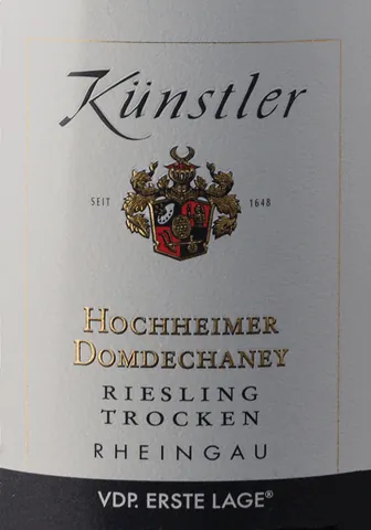 Hochheimer Domdechaney Riesling Trocken Bottle