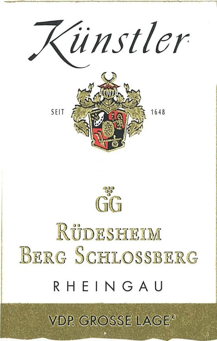 Rudesheimer Berg Schlossberg Riesling Grosses Gewachs Bottle