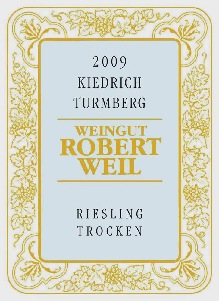 Qualitatswein Trocken Kiedrich Turmberg Bottle