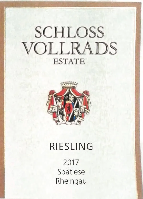 Rheingau Riesling Spatlese Bottle