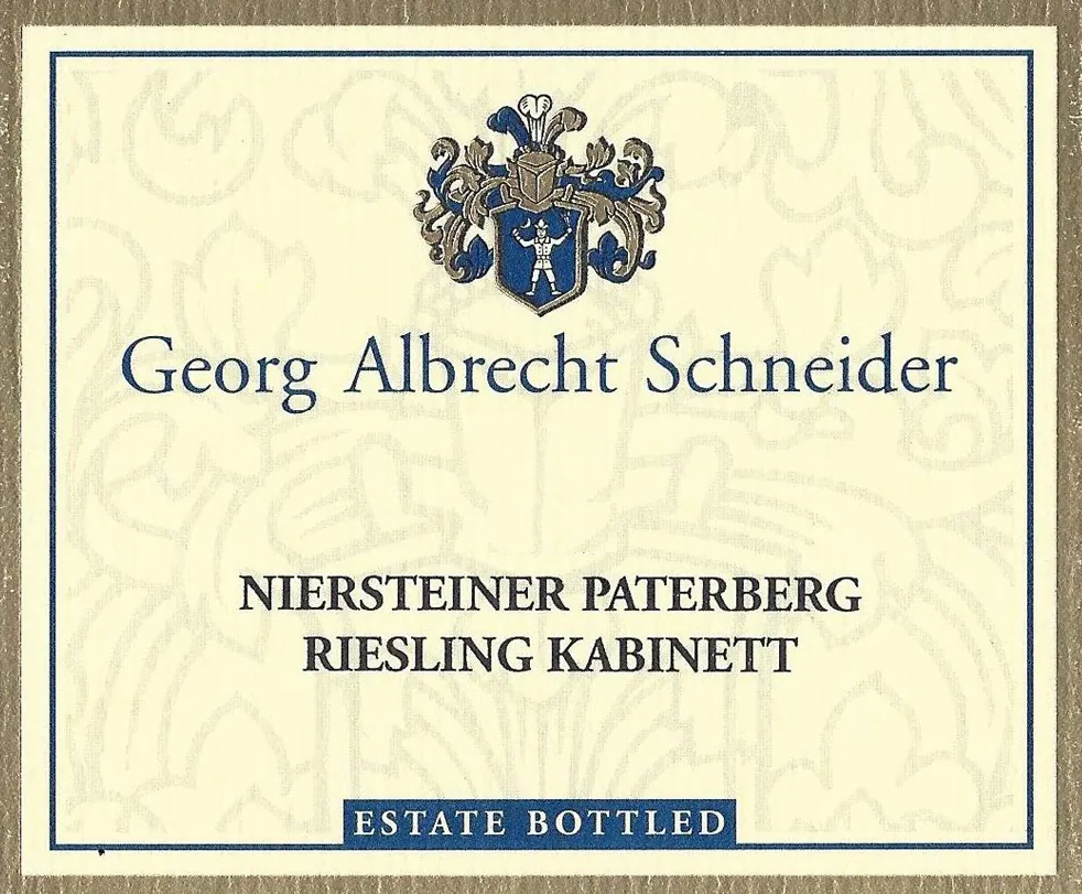 Niersteiner Paterberg Riesling Kabinett Bottle