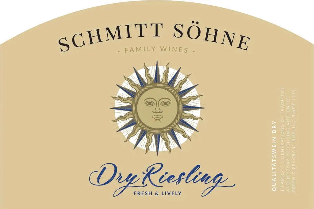 Rheinhessen Dry Riesling QbA Bottle